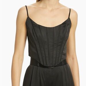 NWT Zimmermann Slin-Cut Silk Corset Top Size 8